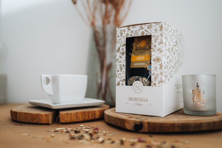 Golden gift collection - 5 delicious teas with moringa