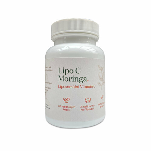 Lipo C Moringa, lipozomální vitamín C, 60 kapslí