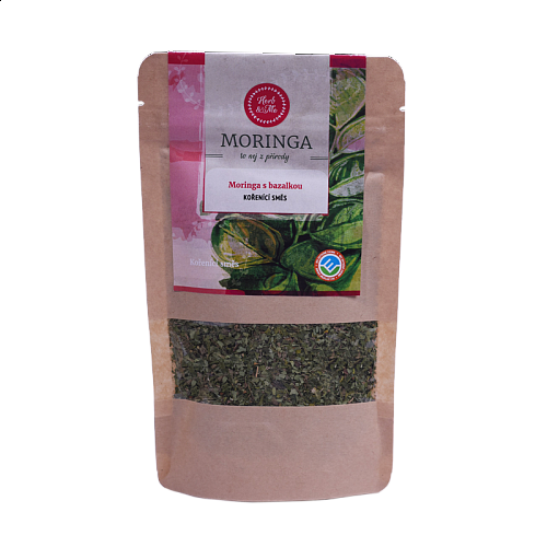 Moringa olejodárná s bazalkou, 30g