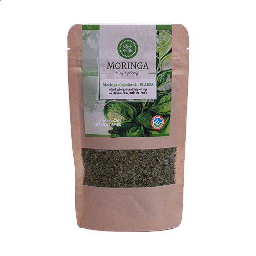 Young dried leaves (moringa FLAKES), 30g