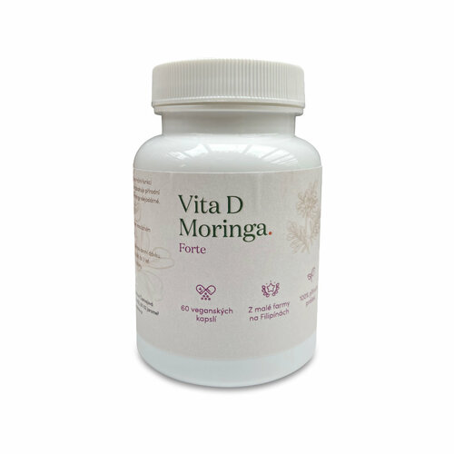 Vita D forte (Vitamin D s moringou), 60 kapslí