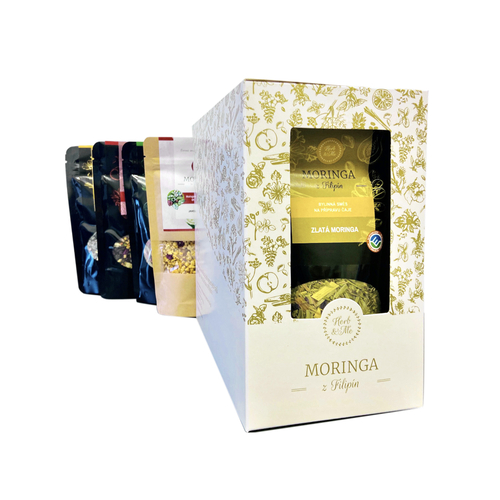 Golden gift collection - 5 delicious teas with moringa